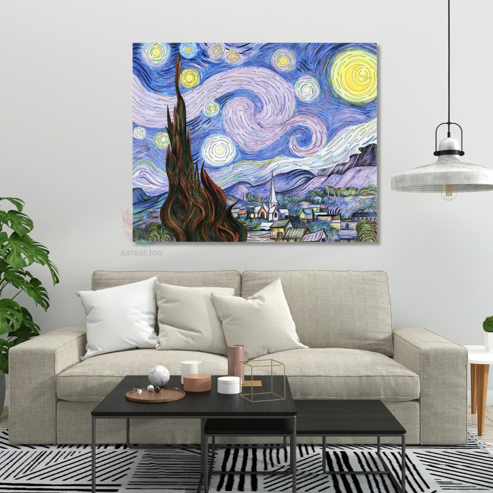 Van Gogh Van-gogh-46 Klasik Kanvas Tablo