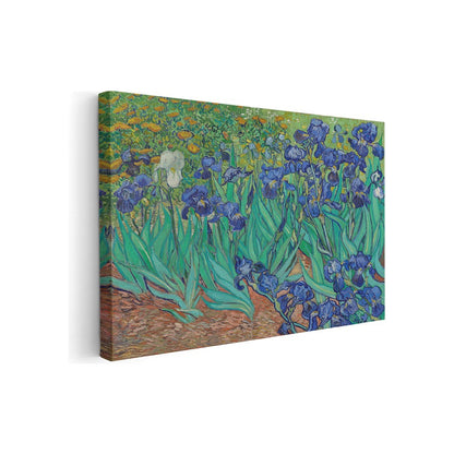 Kanvas Tablo Van Gogh Tablosu Ev Ofis Dekoru Süsen Çiçeği Klasik Duvar Tablosu