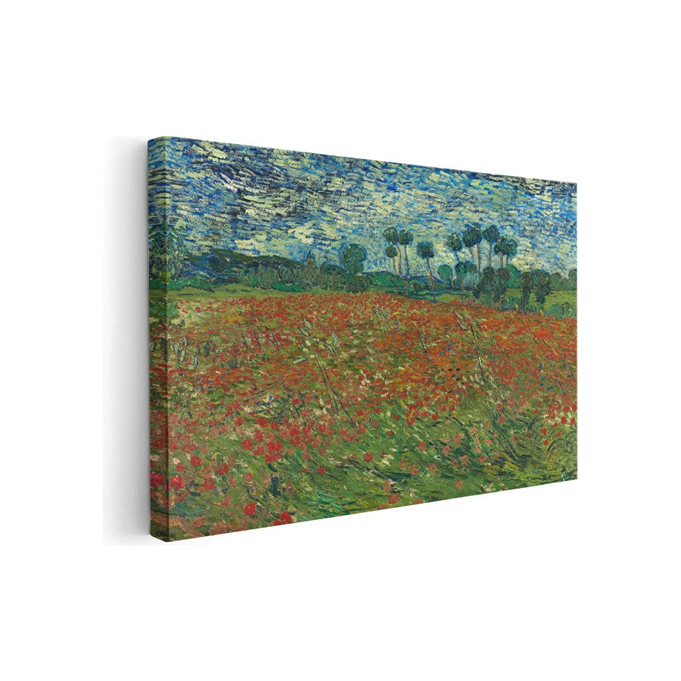 Van Gogh Tarla Görseli Klasik Kanvas Tablo