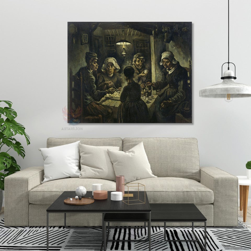 Van Gogh Van-gogh-88 Klasik Kanvas Tablo
