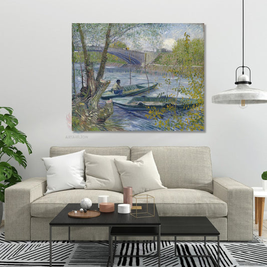 Canvas Painting Van Gogh Painting Home Office Decor Van-Gogh-60 Classic Wall Art