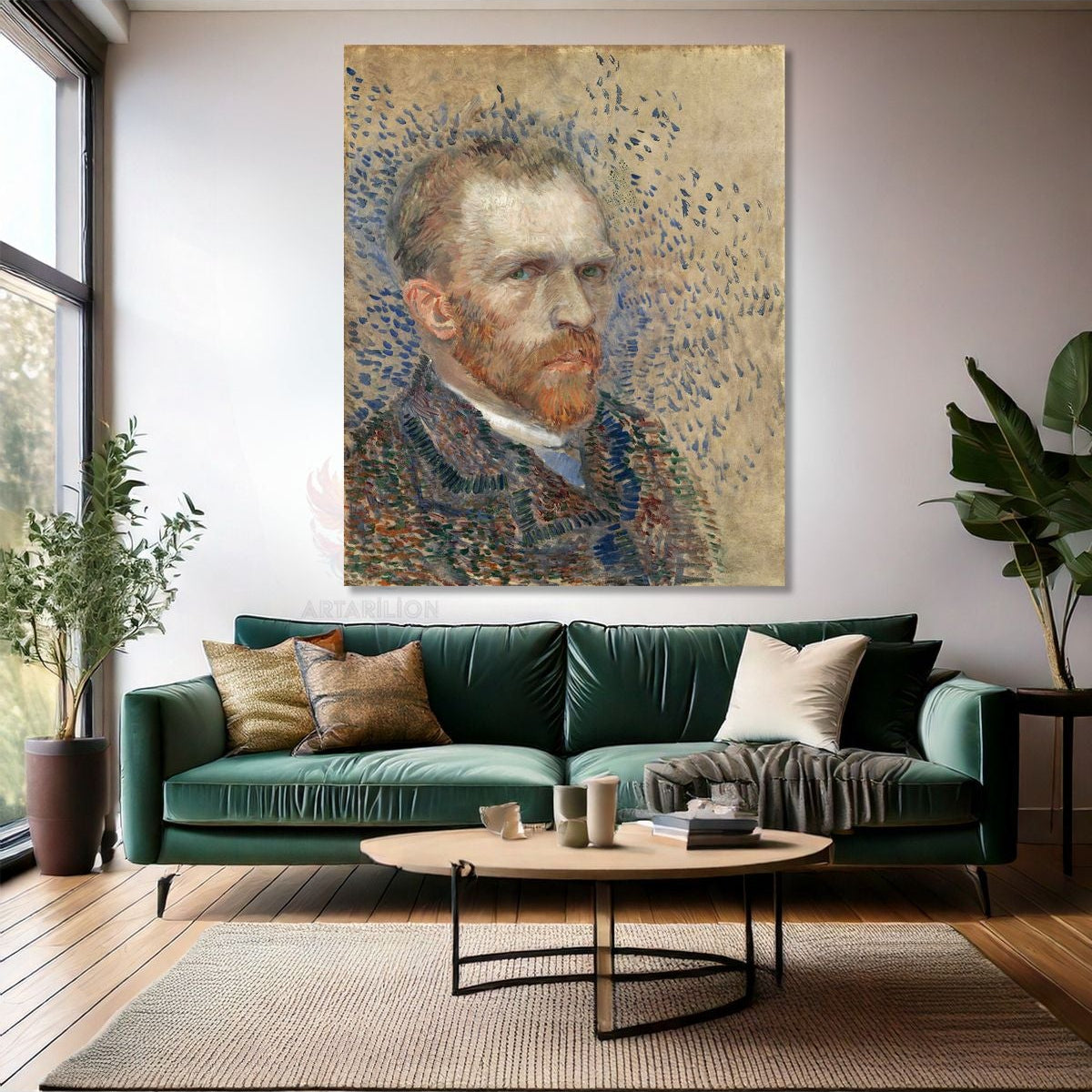 Van Gogh Klasik Empresyonizm Vangogh-1 Kanvas Özgün Tablo