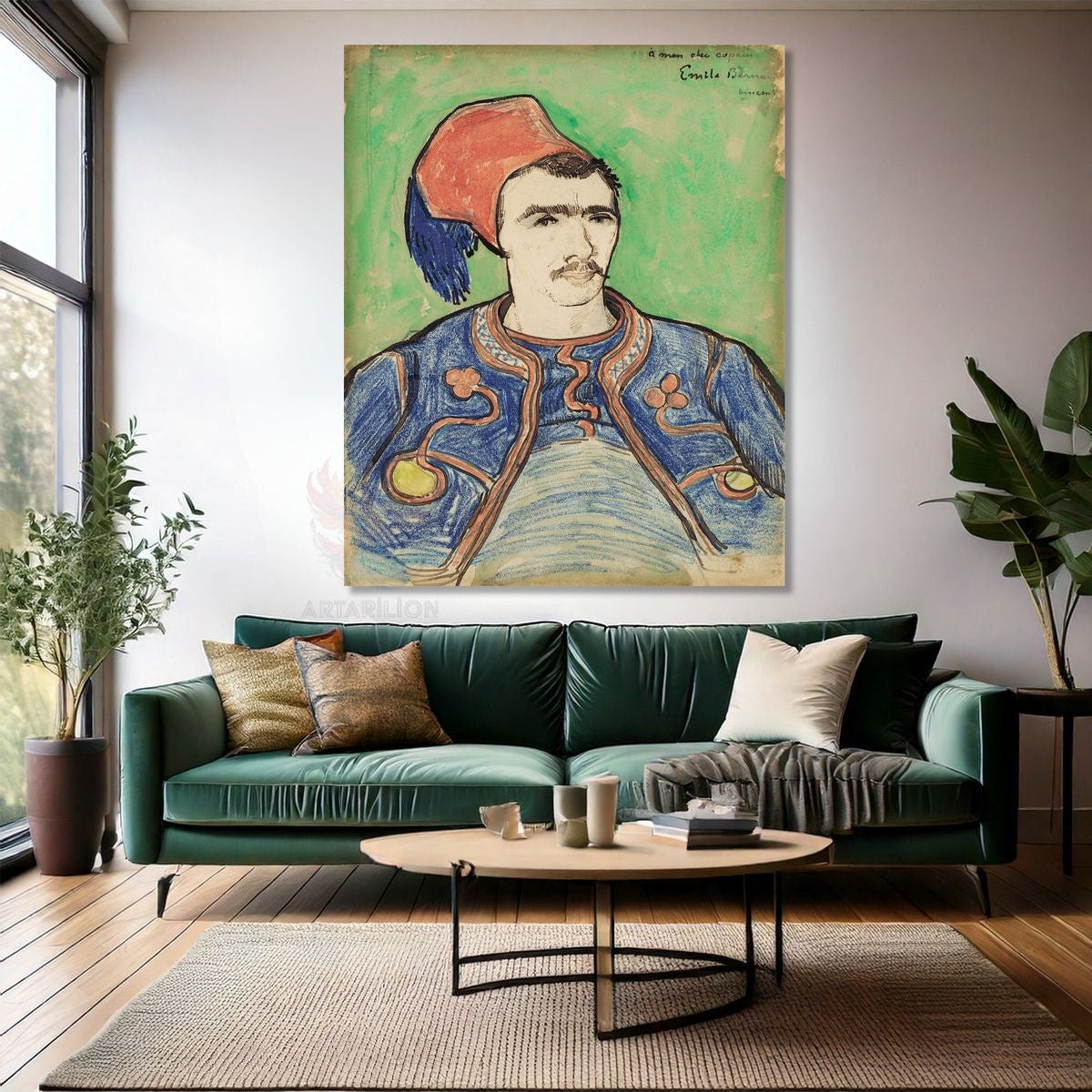 Van Gogh Empresyonizm Vangogh-1 Kanvas Özgün Tablo