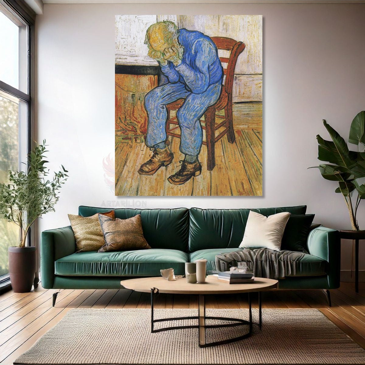 Van Gogh Dijital HD Baskı Empresyonizm Kanvas Tablo