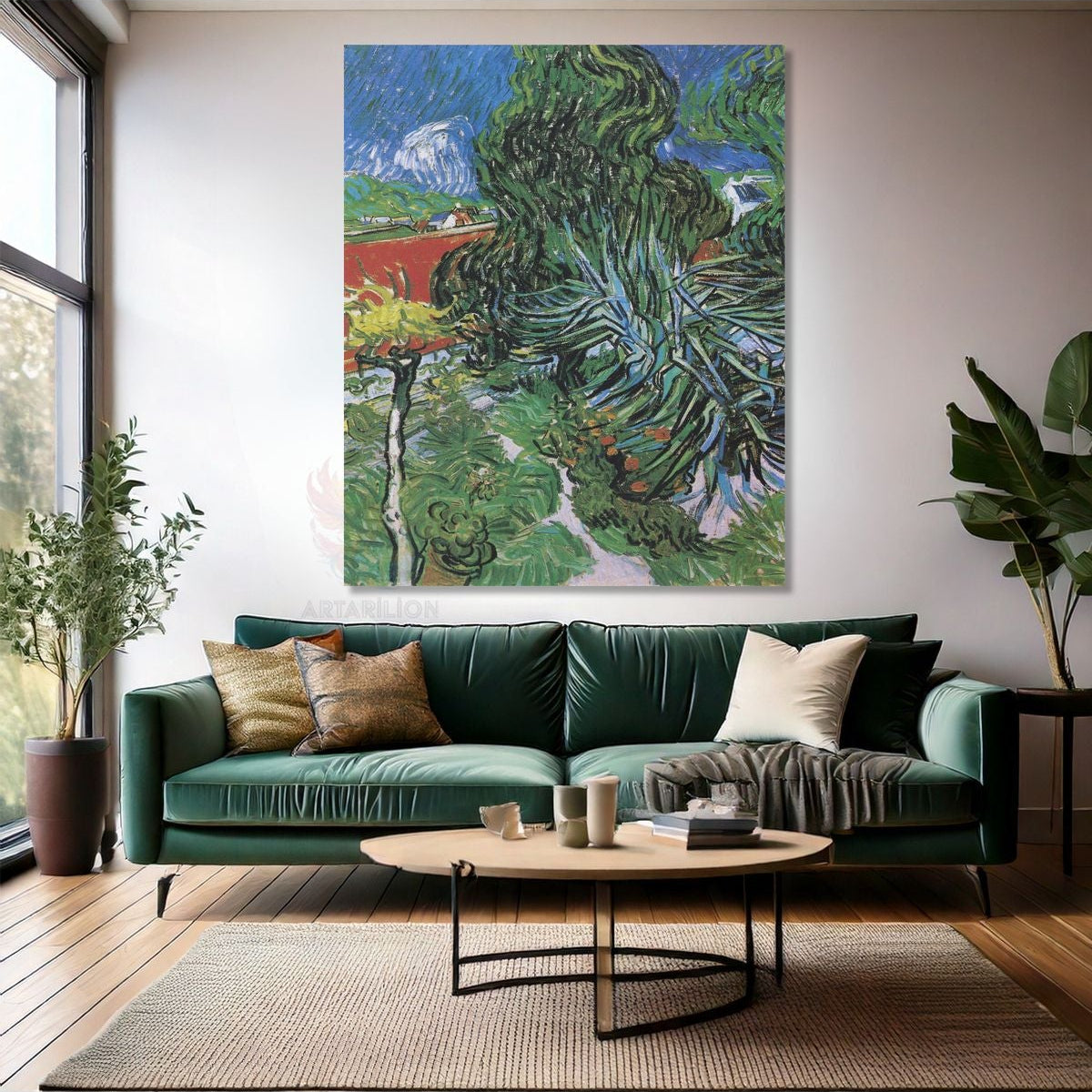 Van Gogh Klasik Dijital Baskı Empresyonizm Kanvas Tablo