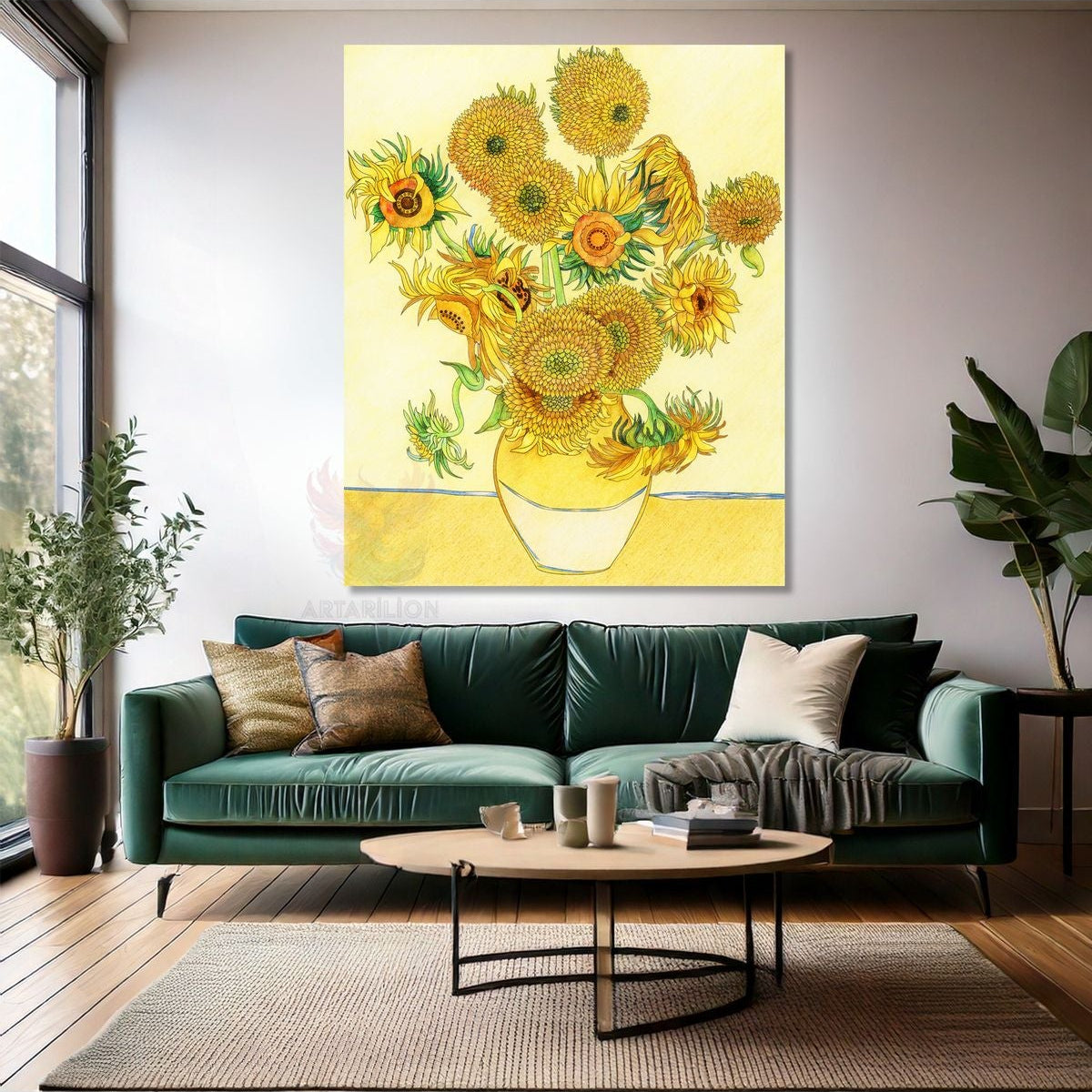 Van Gogh Empresyonizm Vangogh-1 Kanvas Estetik Tablo