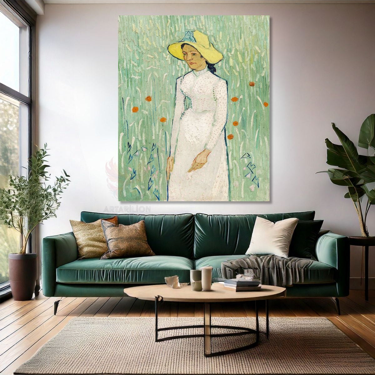 Van Gogh Klasik Empresyonizm Vangogh-1 Kanvas Özel Tablo