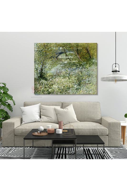 Kanvas Tablo Van Gogh Tablosu Ev Ofis Dekoru Van-Gogh-98 Klasik Duvar Tablosu