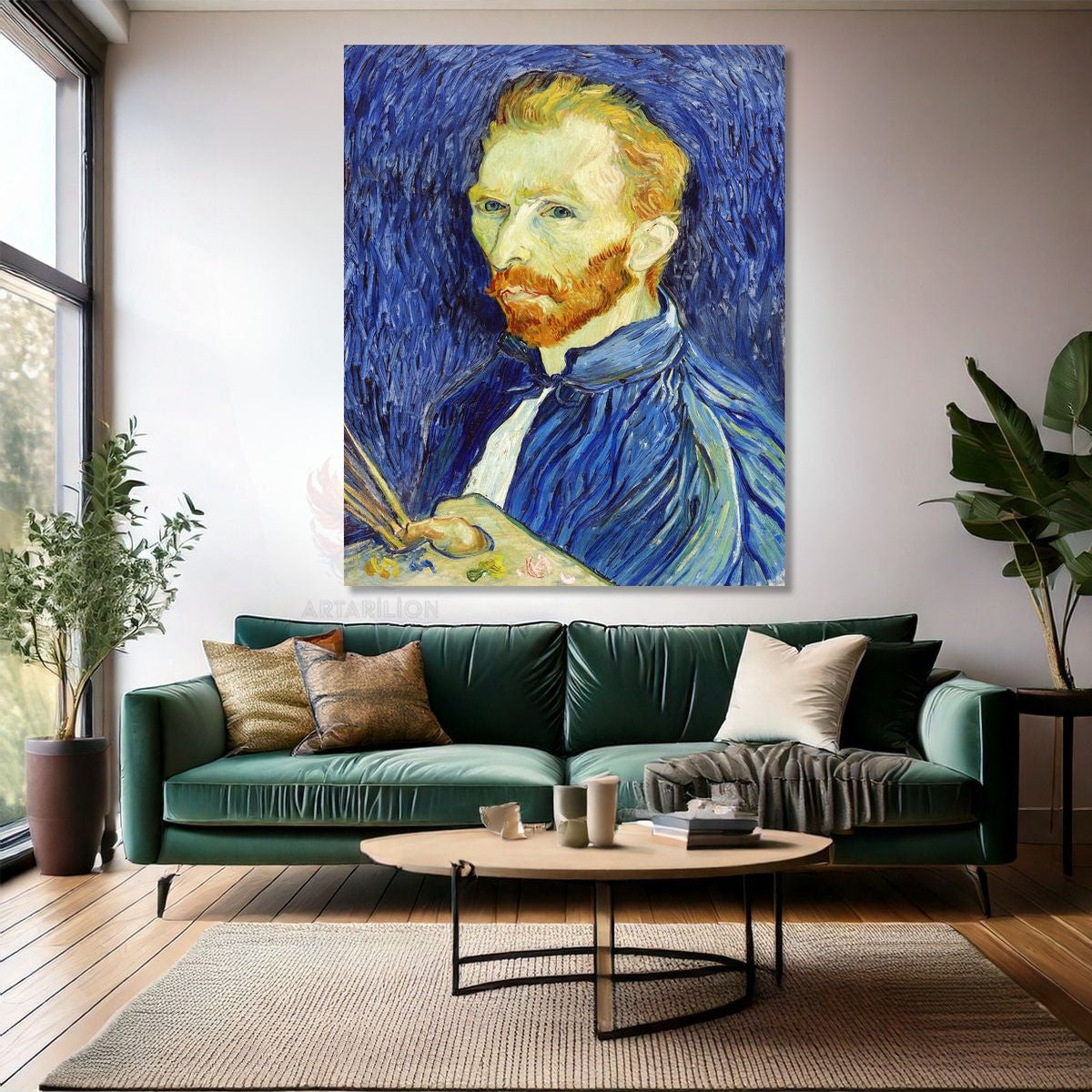 Van Gogh Klasik Empresyonizm Vangogh-1 Kanvas Çarpıcı Tablo