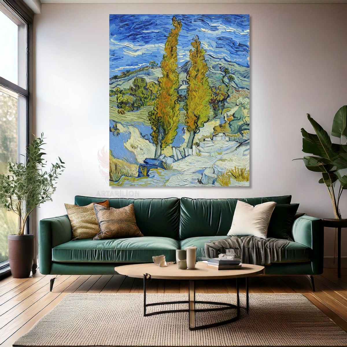 Van Gogh Klasik Empresyonizm Vangogh-1 Kanvas Seçkin Tablo
