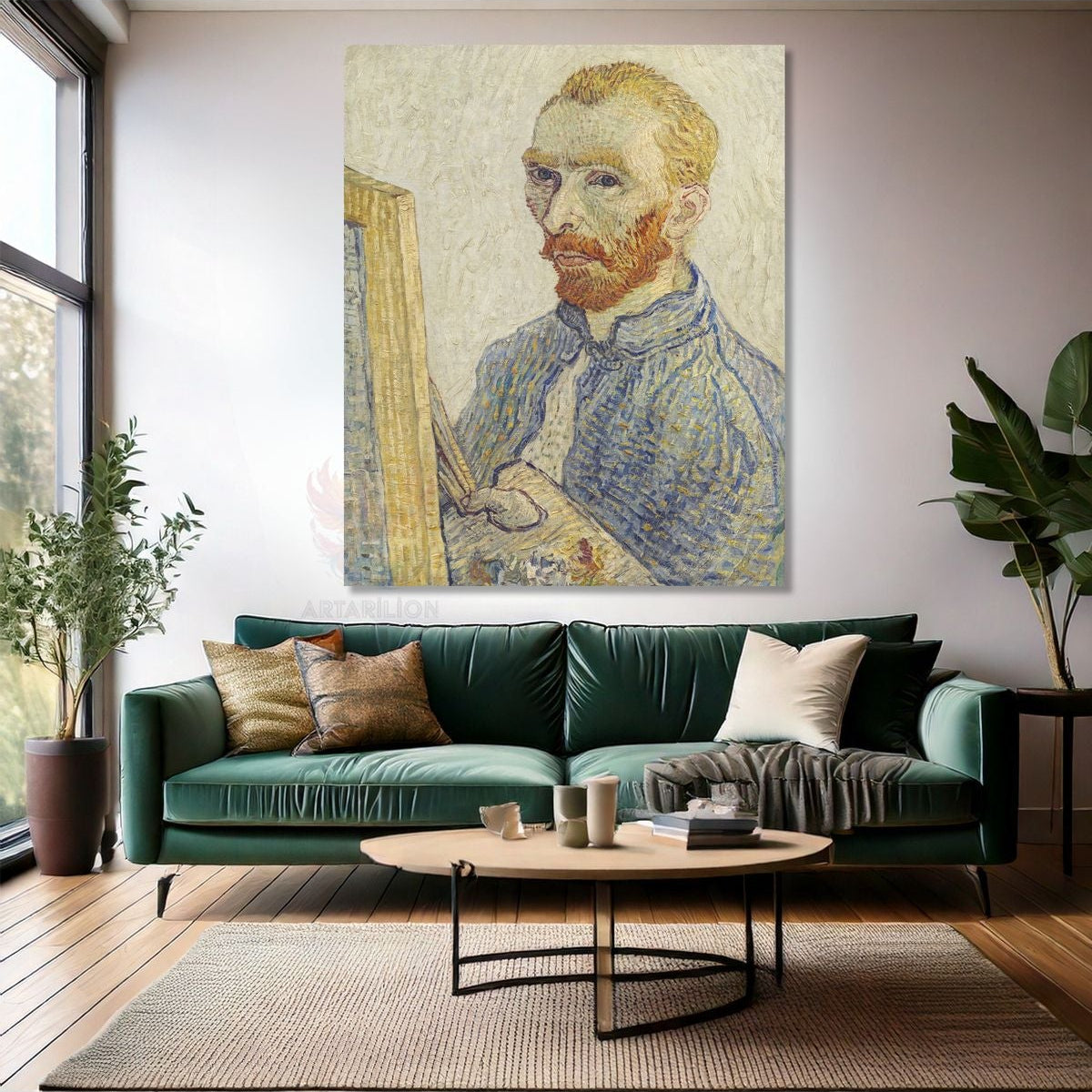 Van Gogh Klasik Empresyonizm Vangogh-1 Kanvas Dekoratif Tablo
