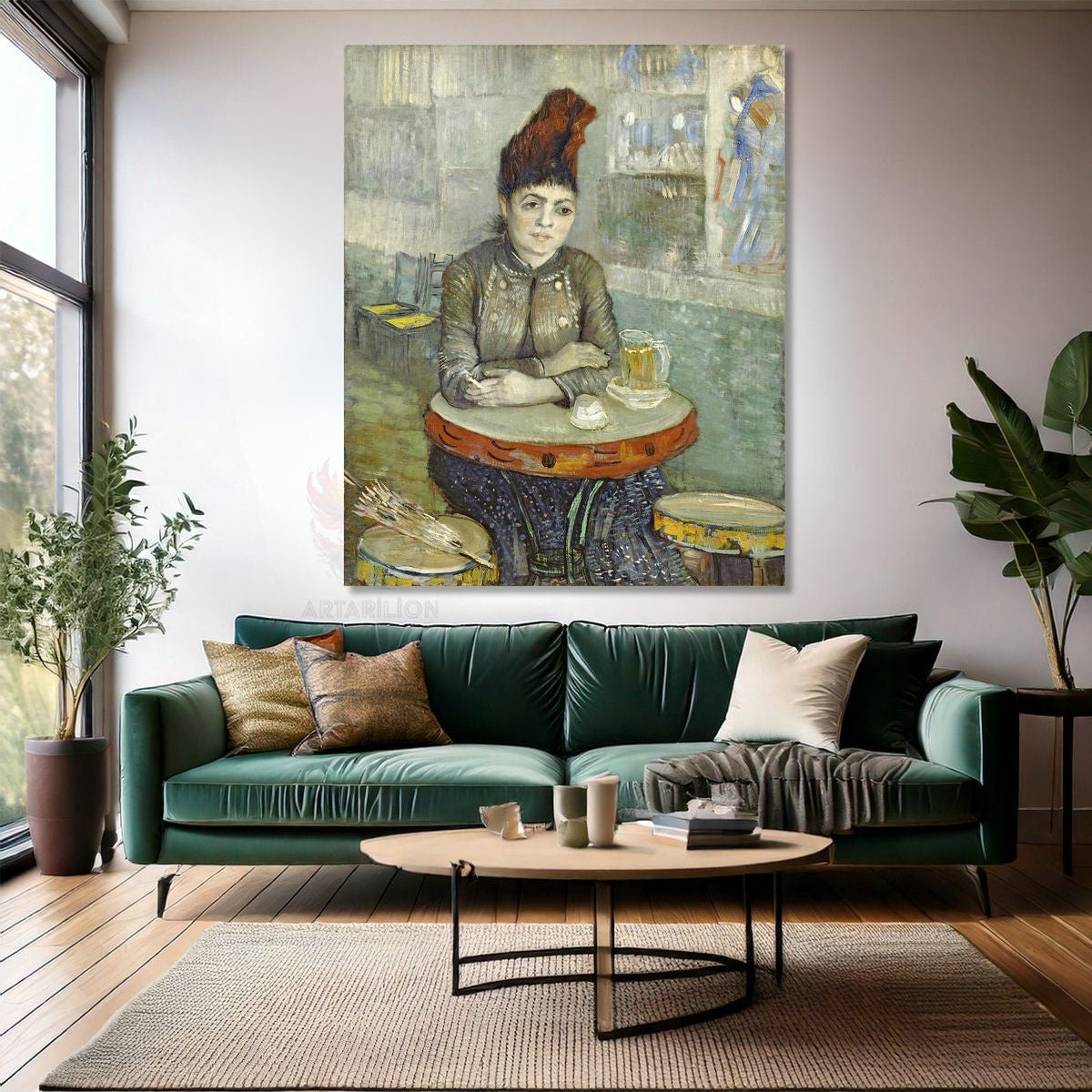 Van Gogh Klasik Empresyonizm Vangogh-1 Kanvas Zarif Tablo