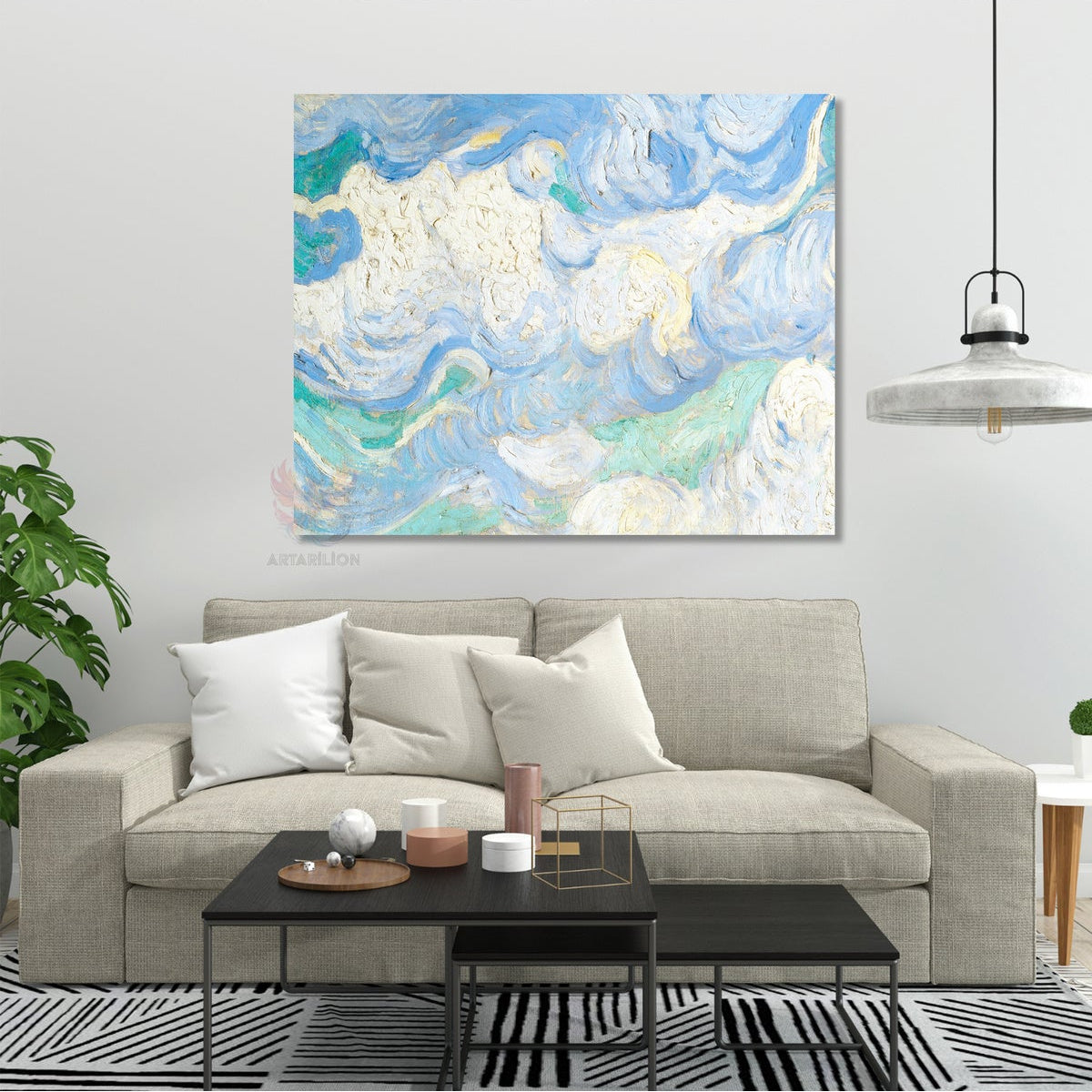 Van Gogh Van-gogh-147 Klasik Kanvas Tablo
