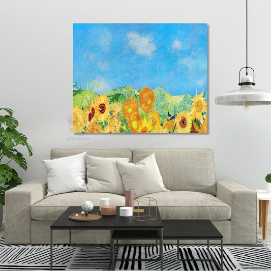 Kanvas Tablo Van Gogh Tablosu Ev Ofis Dekoru Van-Gogh-154 Klasik Duvar Tablosu