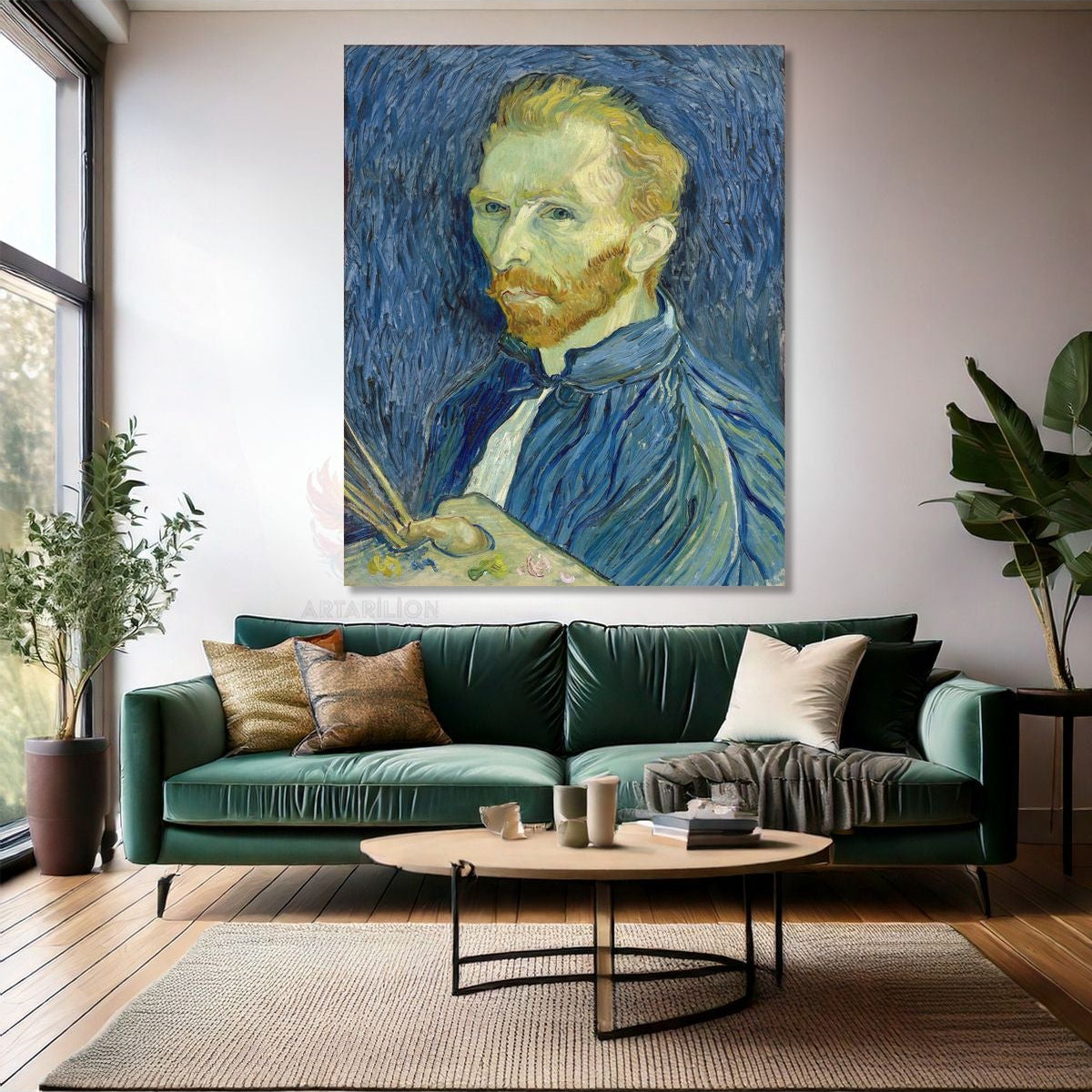 Van Gogh Empresyonizm Akımı Kanvas Tablo