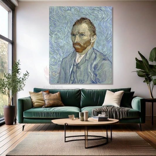 Van Gogh Kanvas Tablo Kanvas Duvar Tablosu Yağlı Boya Görünümlü Empresyonizm Tablo VanGogh36-1