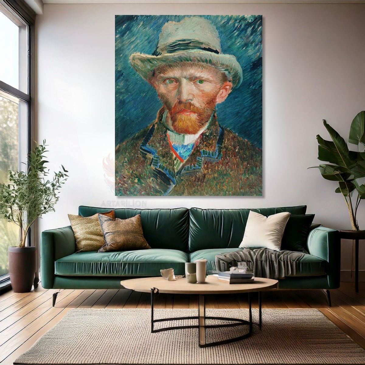 Van Gogh Empresyonizm Vangogh-1 Kanvas Seçkin Tablo