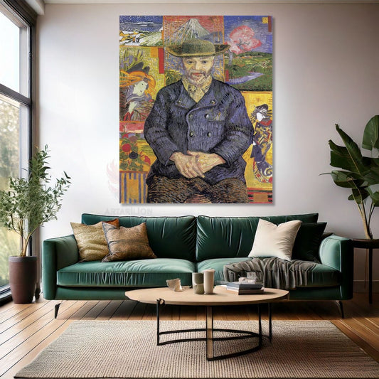 Van Gogh Kanvas Tablo Kanvas Duvar Tablosu Klasik Duvar Dekoru Empresyonizm Tablo VanGogh87-1