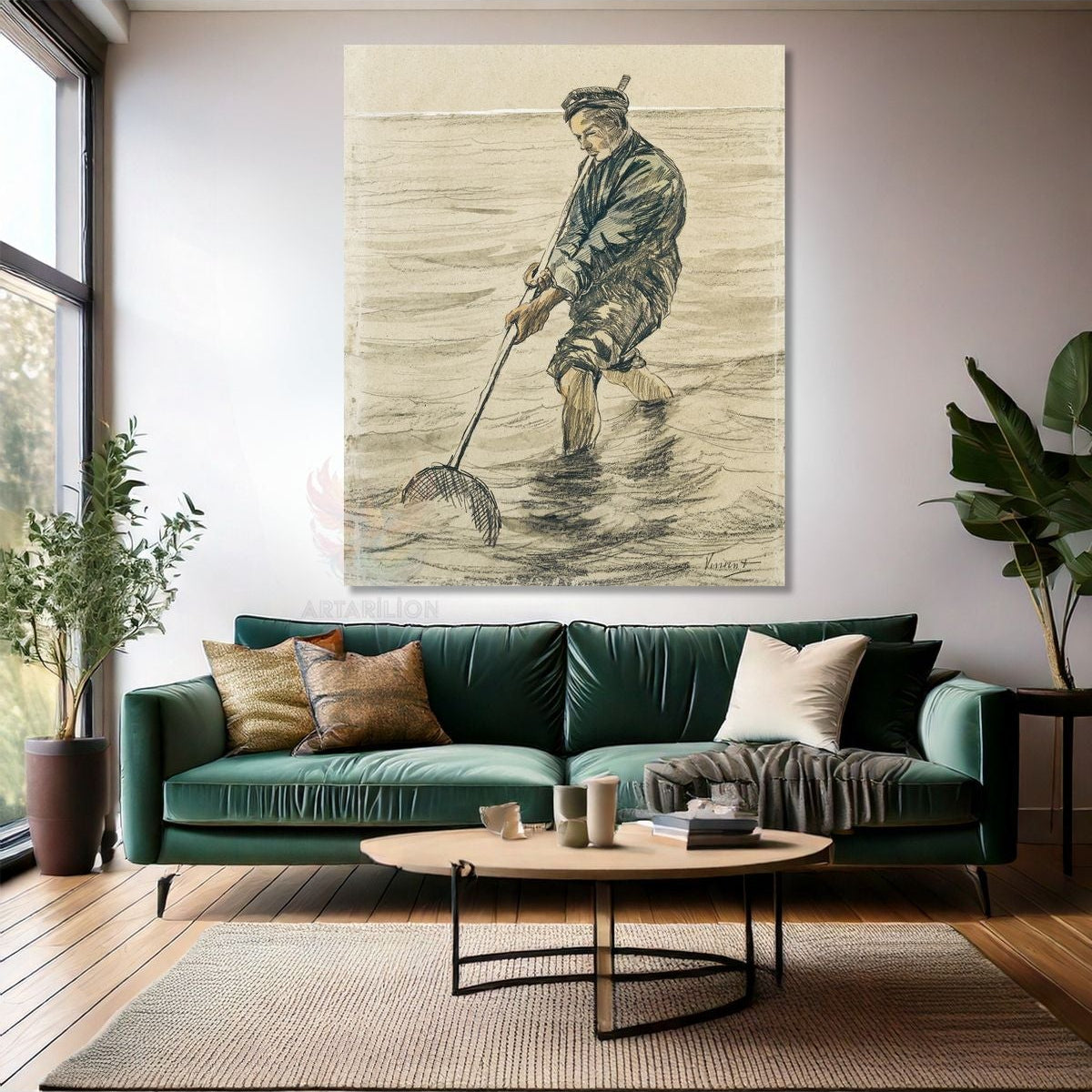 Van Gogh Empresyonizm Vangogh-1 Kanvas Şık Tablo