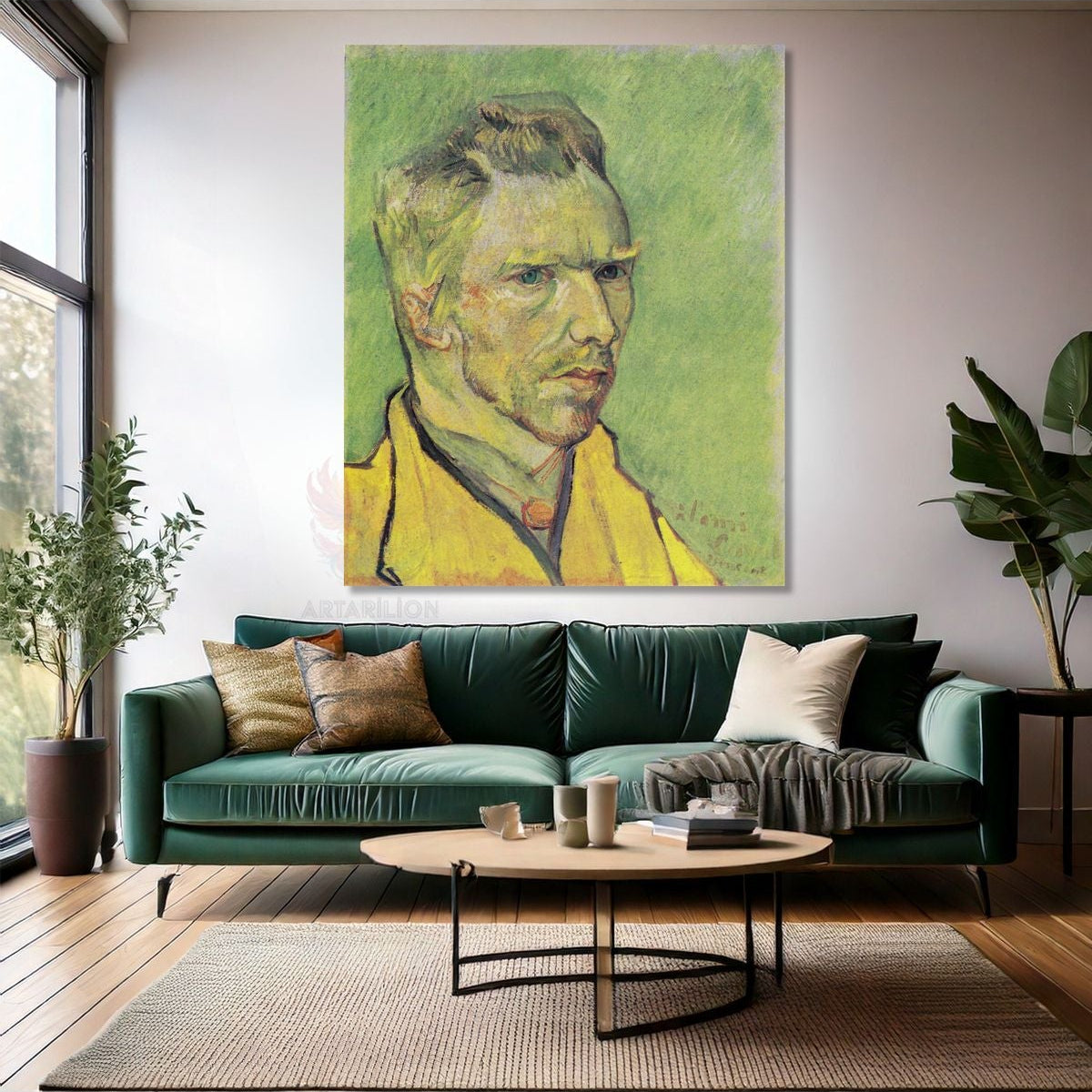 Van Gogh Klasik Empresyonizm Vangogh-1 Kanvas Sade Tablo