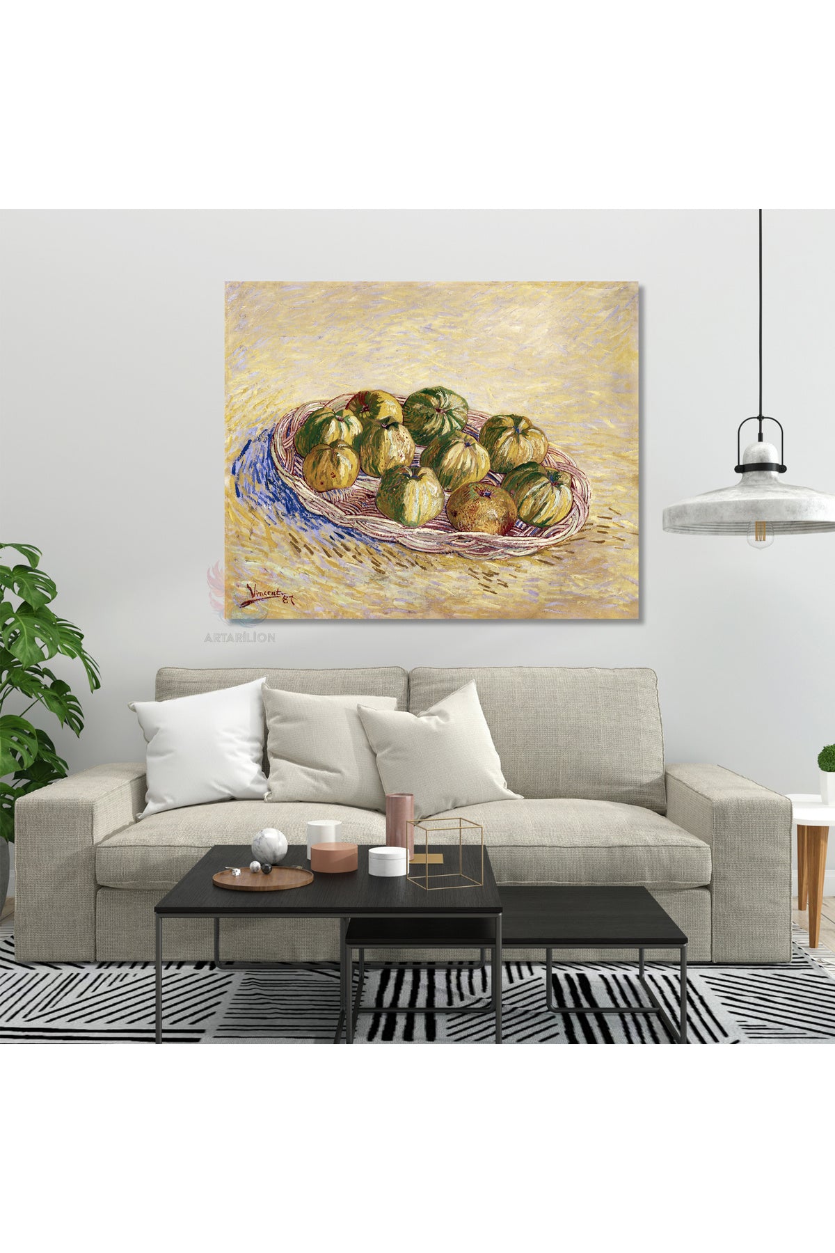 Van Gogh Van-gogh-94 Klasik Kanvas Tablo