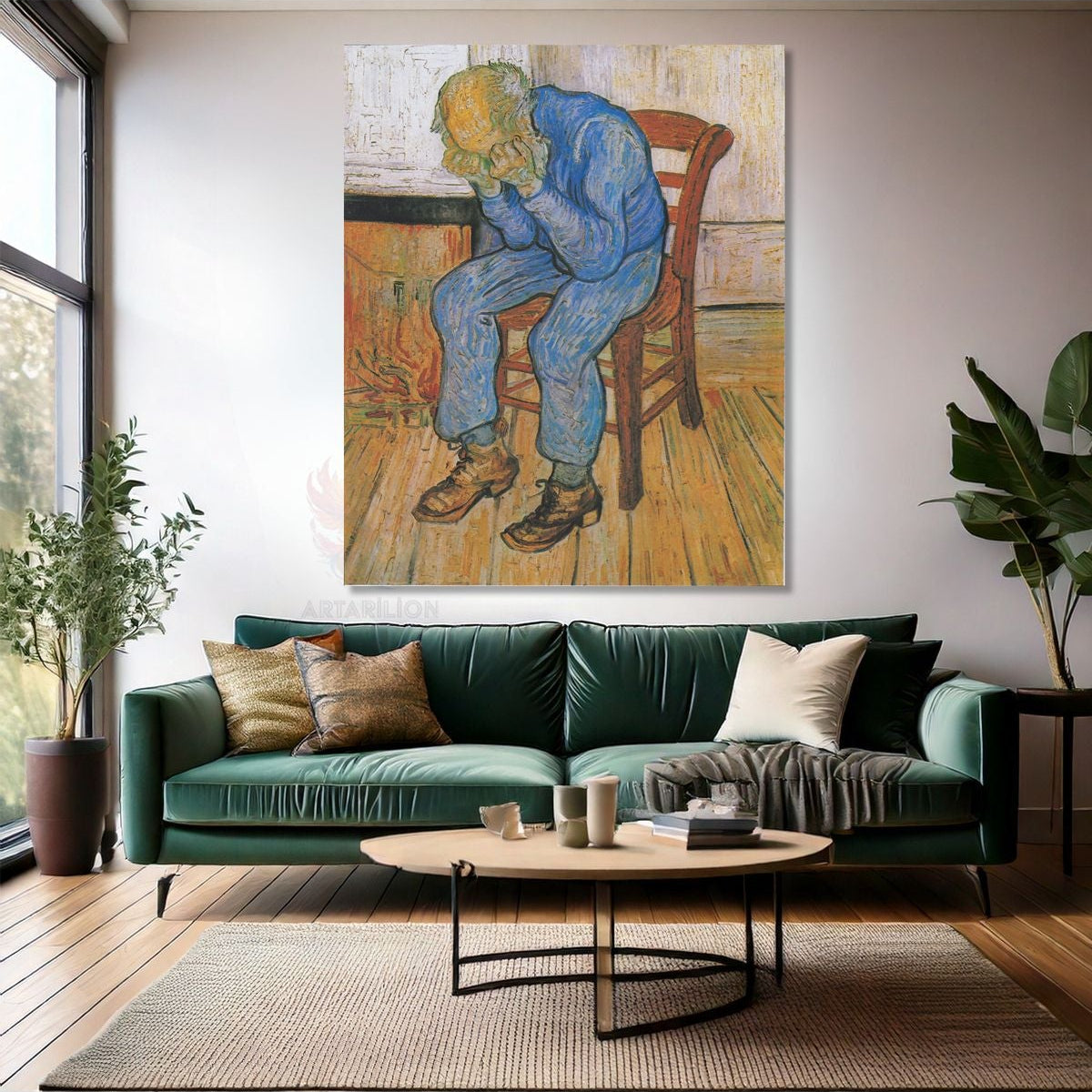 Van Gogh Empresyonizm Eternity-gate Kanvas Tablo