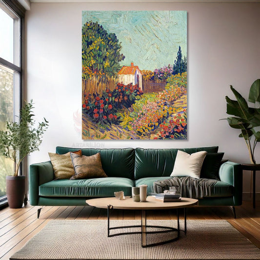 Van Gogh Kanvas Tablo Kanvas Duvar Tablosu Klasik Duvar Dekoru Empresyonizm Tablo VanGogh84-1