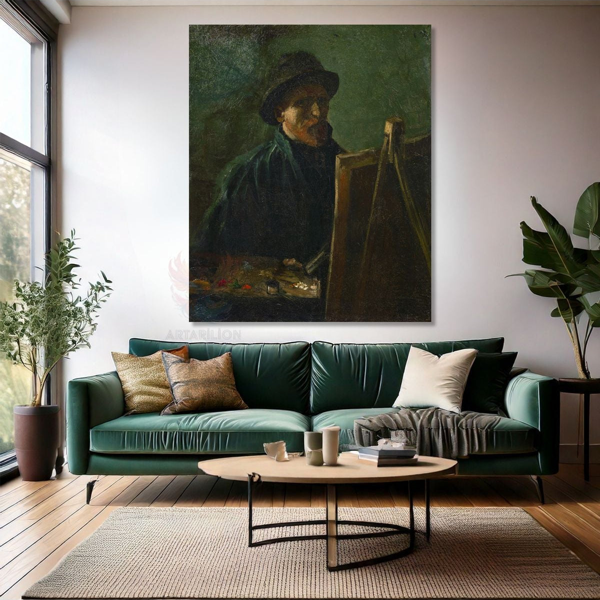 Van Gogh Klasik Empresyonizm Vangogh-1 Kanvas Modern Tablo