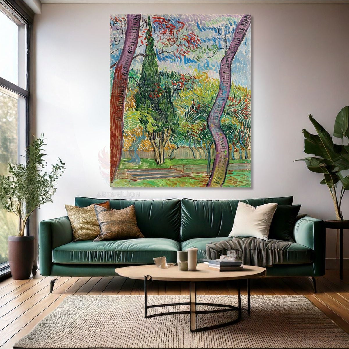 Van Gogh Empresyonizm Klasik Kanvas Tablo