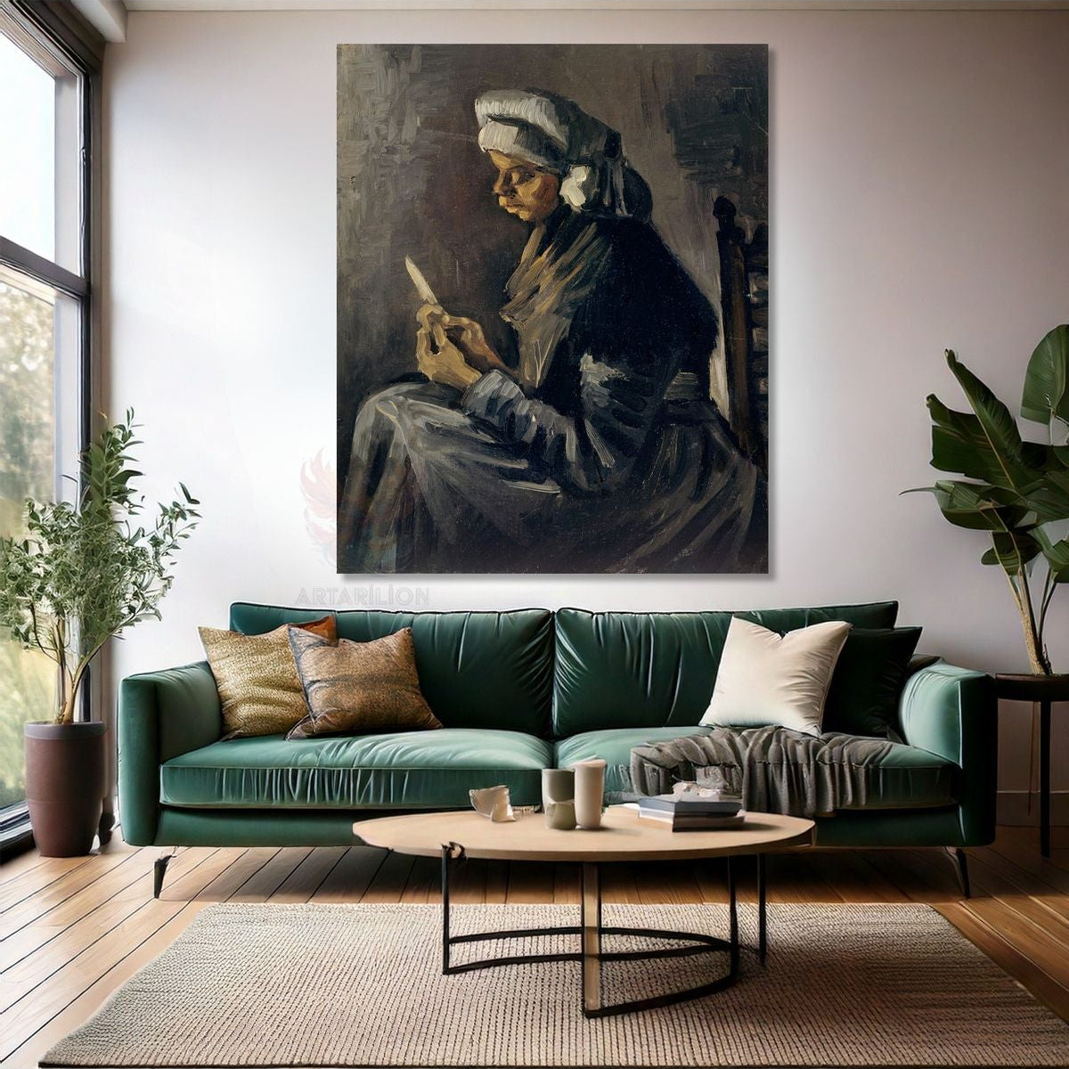 Van Gogh Empresyonizm Vangogh-1 Kanvas Çarpıcı Tablo