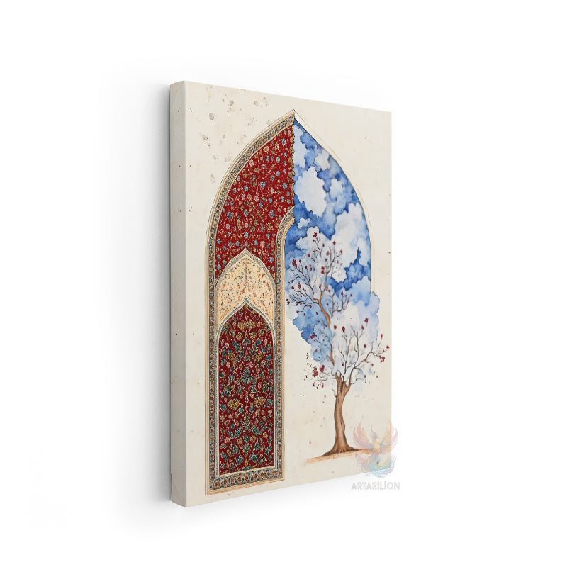 Islami Motifler Kanvas Tablo