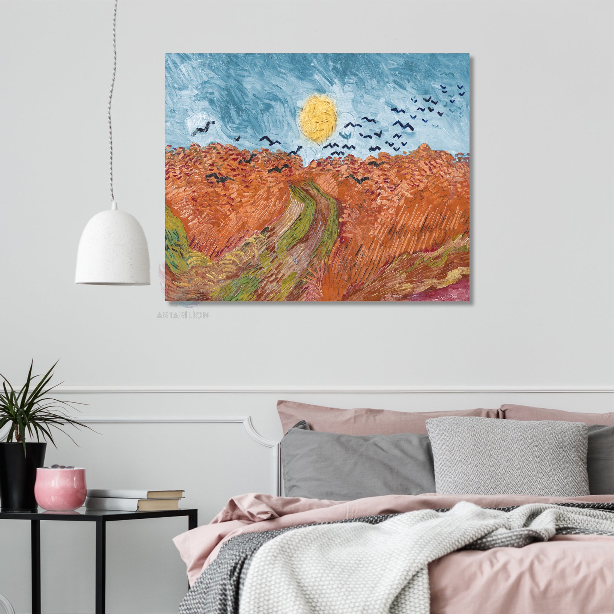 Van Gogh Van-gogh-10 Klasik Kanvas Tablo