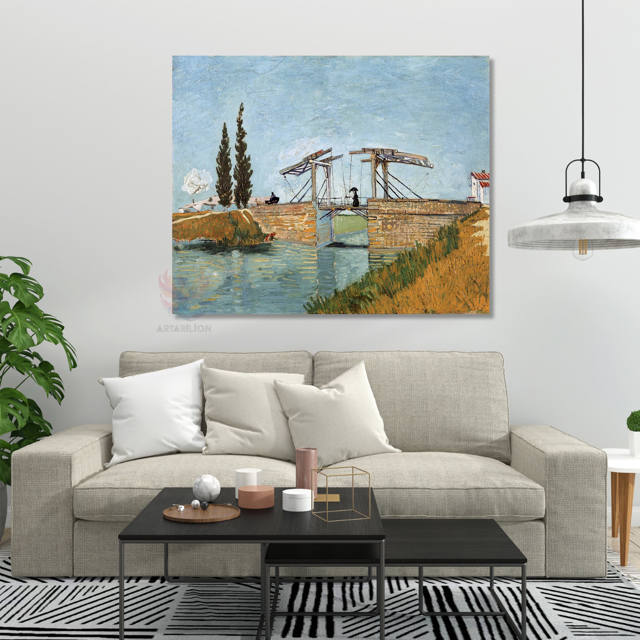 Van Gogh Van-gogh-105 Klasik Kanvas Tablo