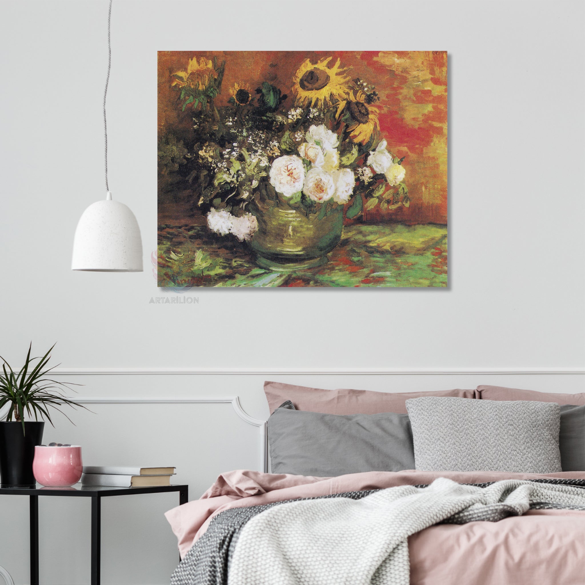 Van Gogh Van-gogh-106 Klasik Kanvas Tablo