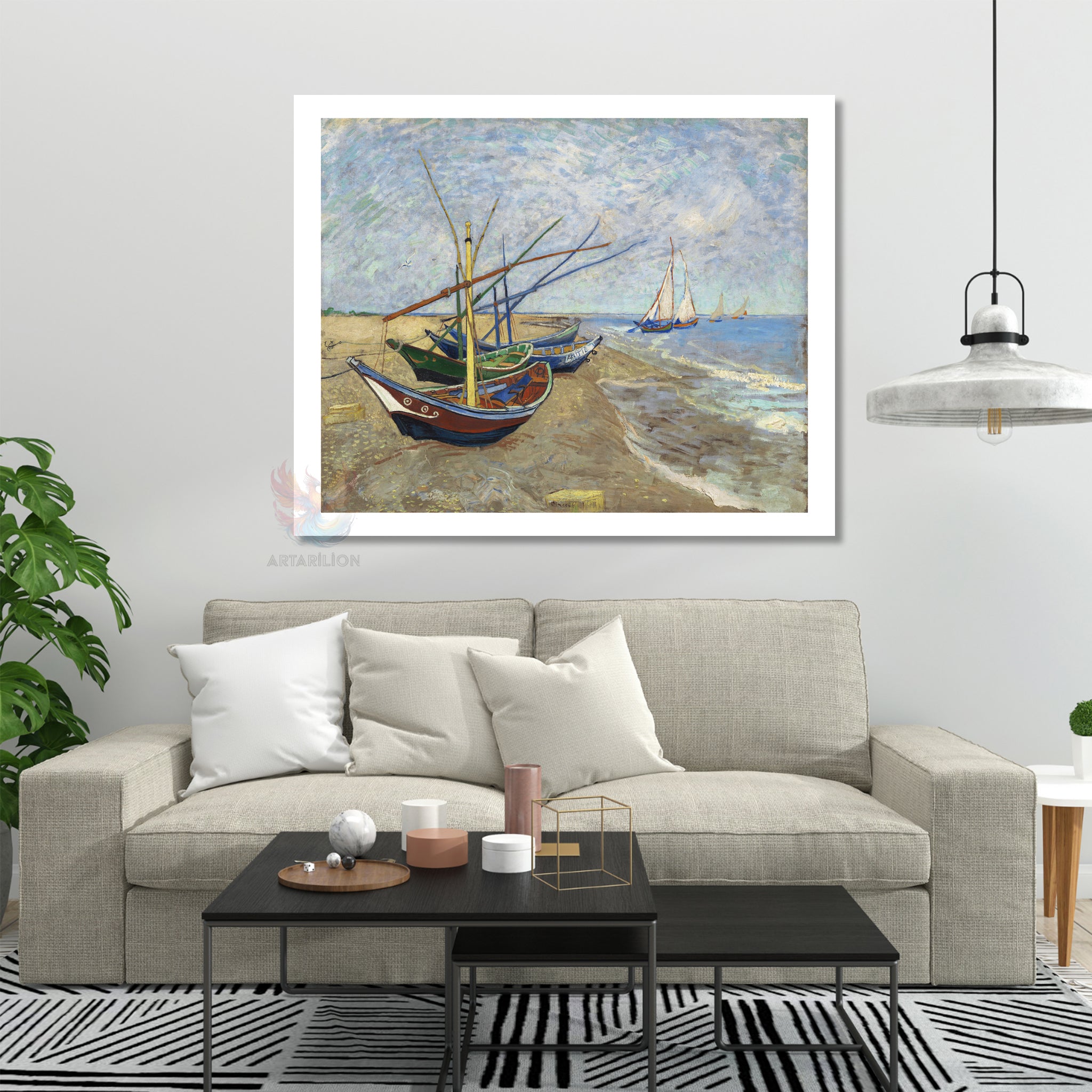 Van Gogh Van-gogh-111 Klasik Kanvas Tablo