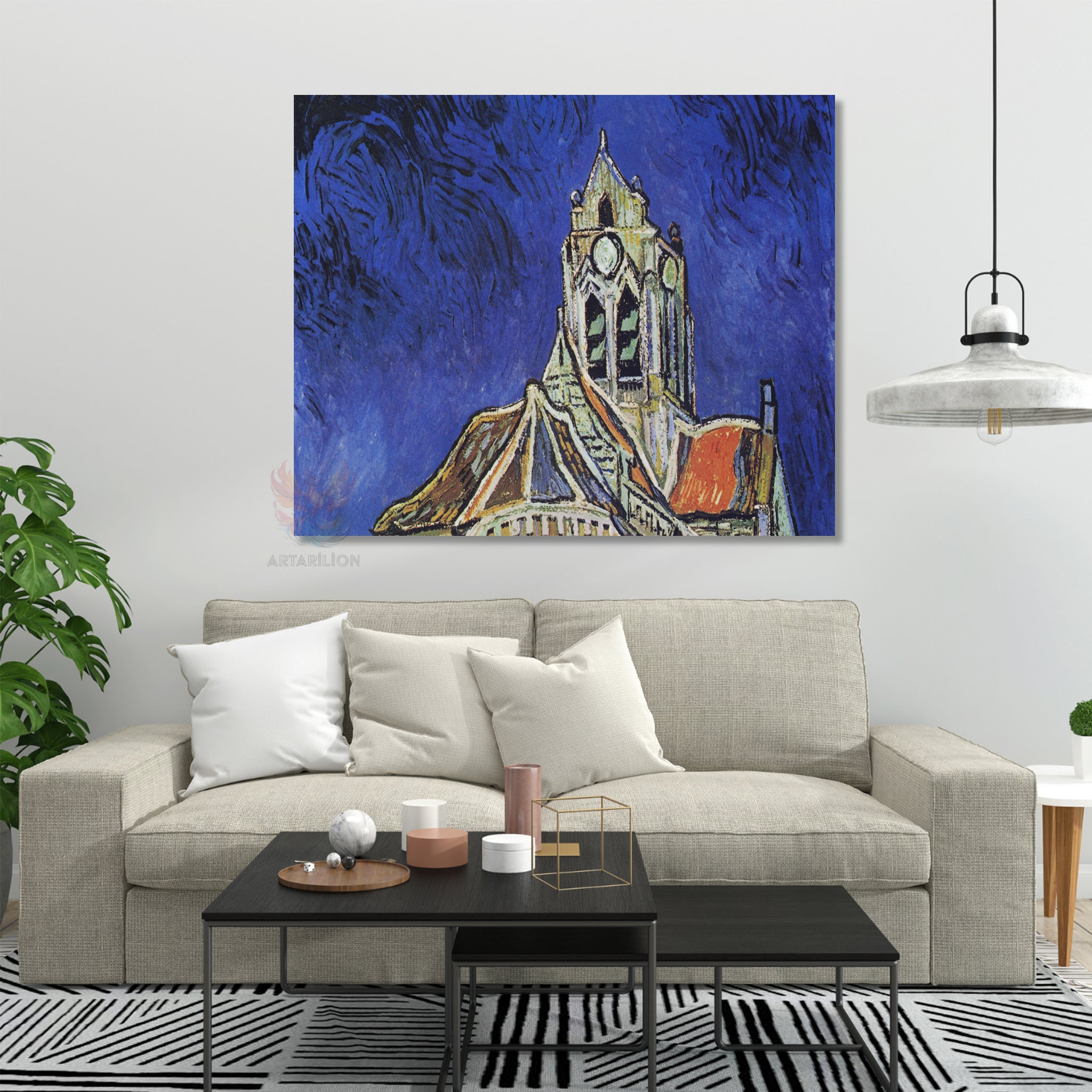 Van Gogh Van-gogh-112 Klasik Kanvas Tablo