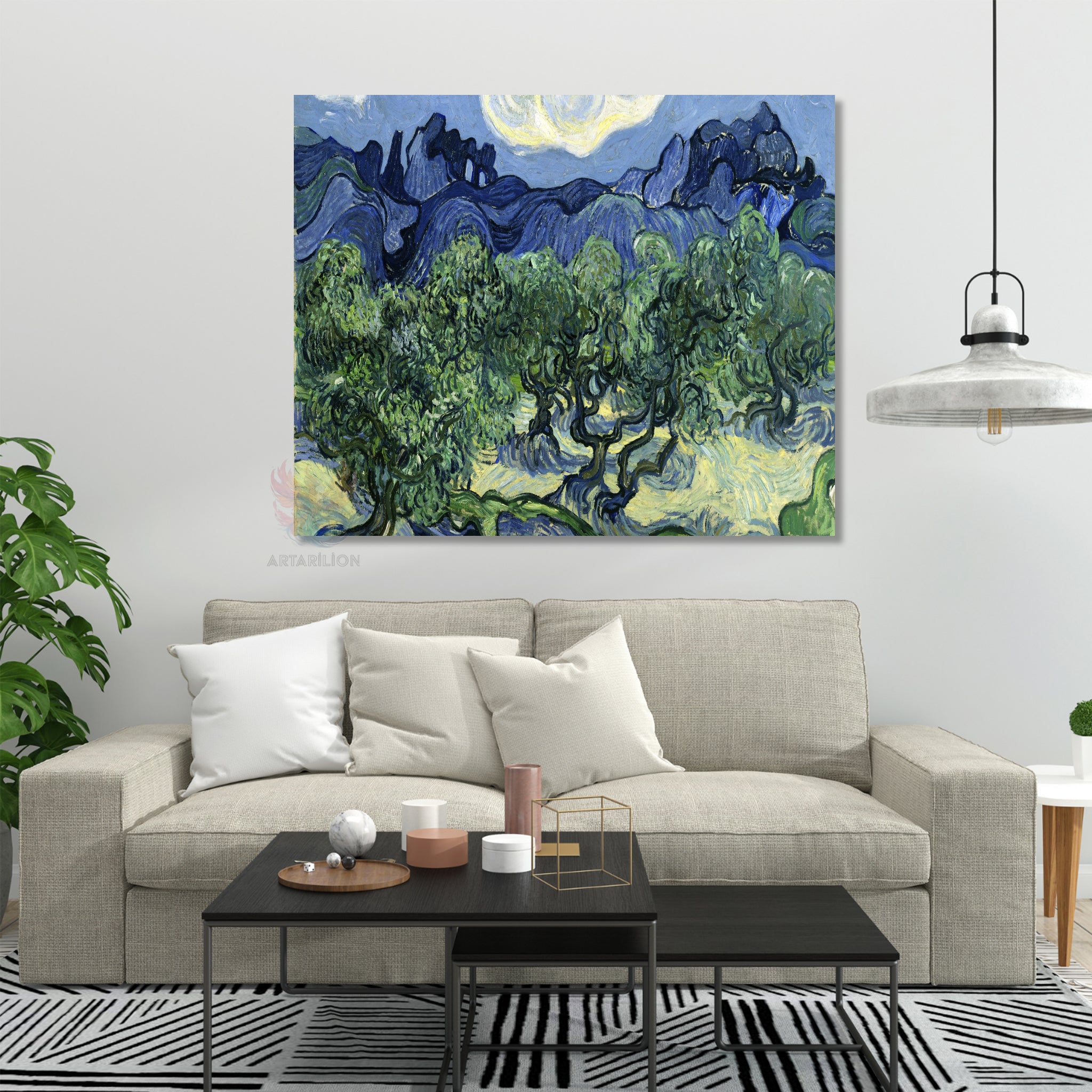 Van Gogh Van-gogh-114 Klasik Kanvas Tablo