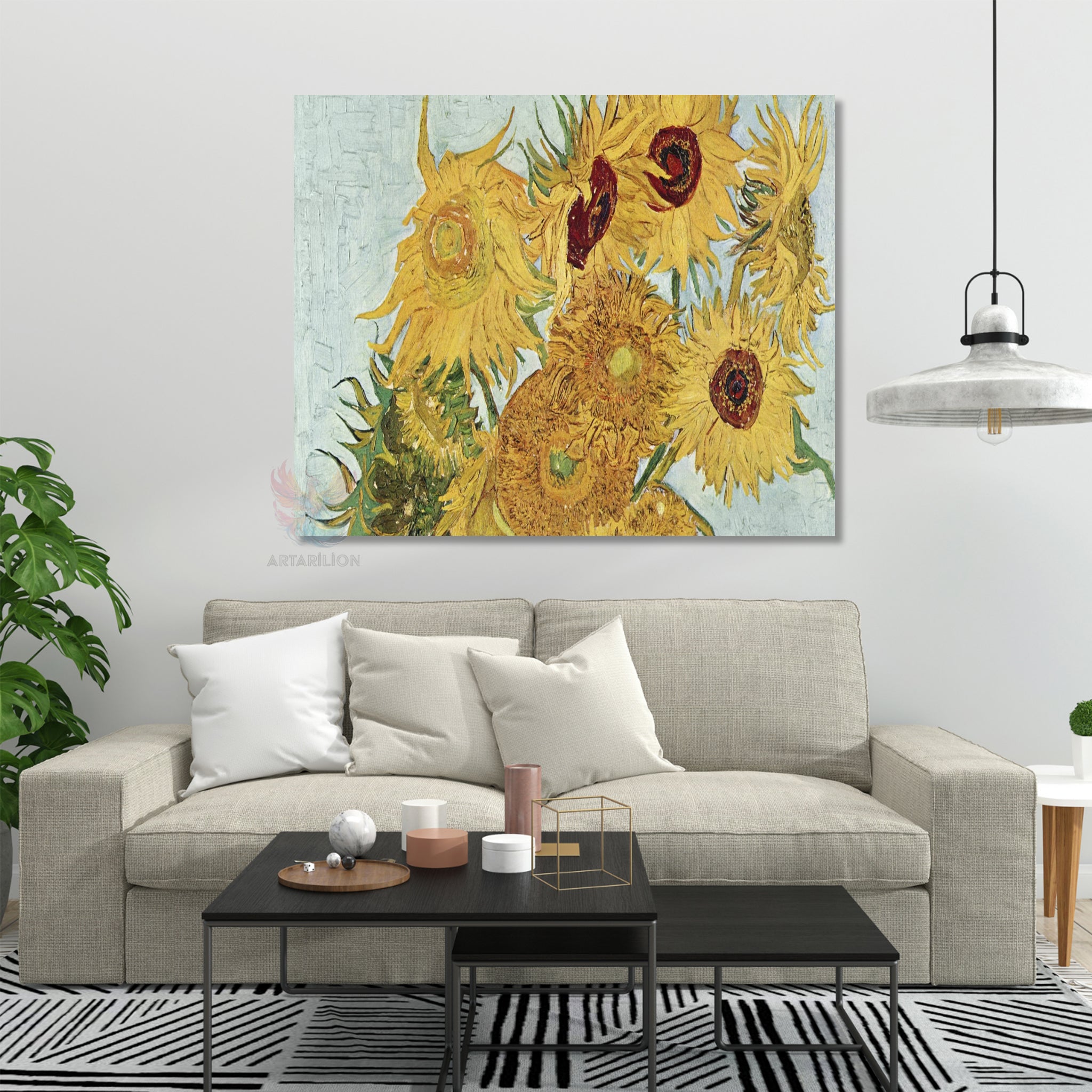 Van Gogh Van-gogh-115 Klasik Kanvas Tablo