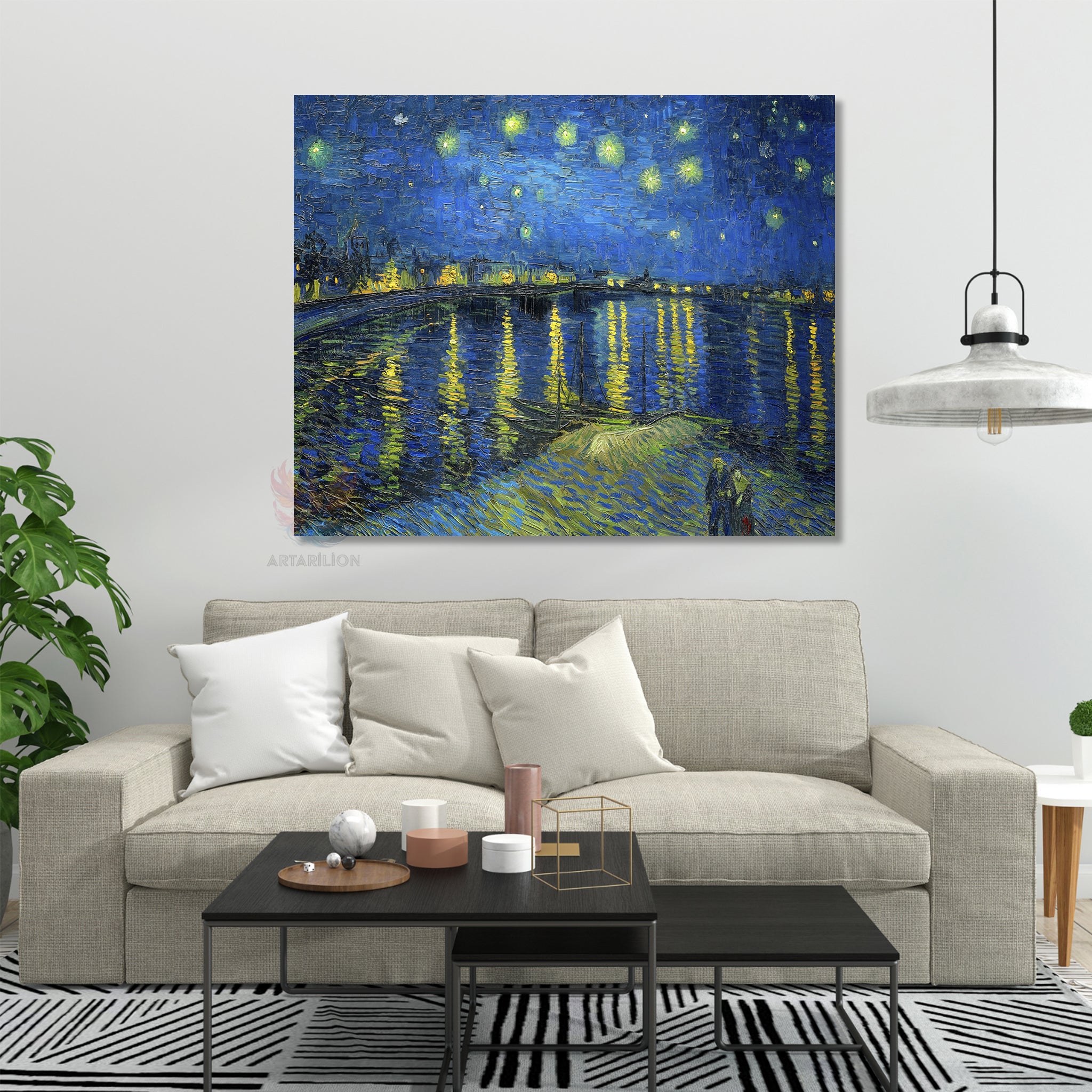 Van Gogh Van-gogh-118 Klasik Kanvas Tablo