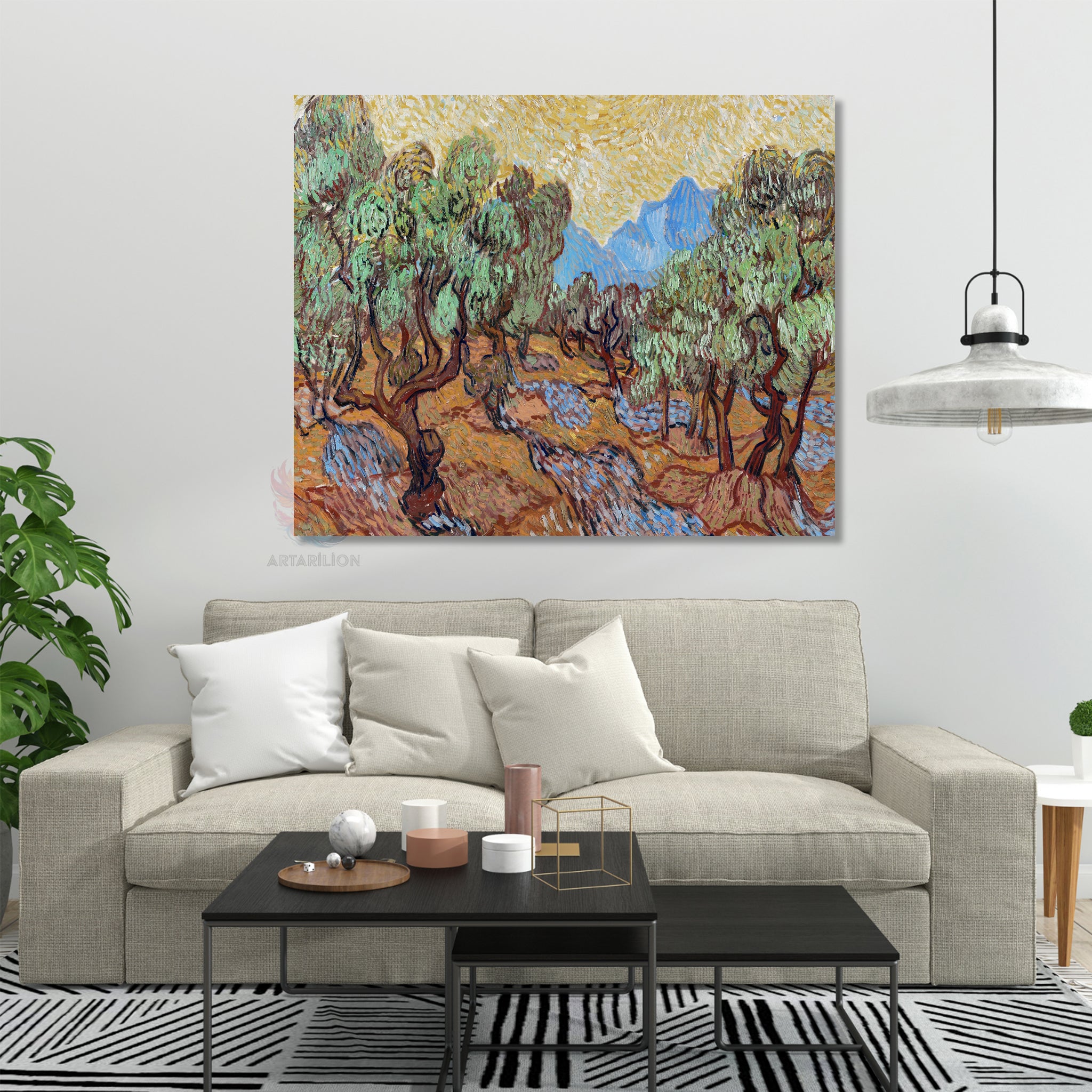 Van Gogh Van-gogh-120 Klasik Kanvas Tablo
