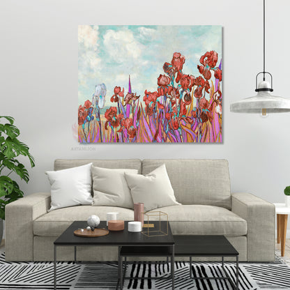 Kanvas Tablo Van Gogh Tablosu Ev Ofis Dekoru Van-Gogh-121 Klasik Duvar Tablosu