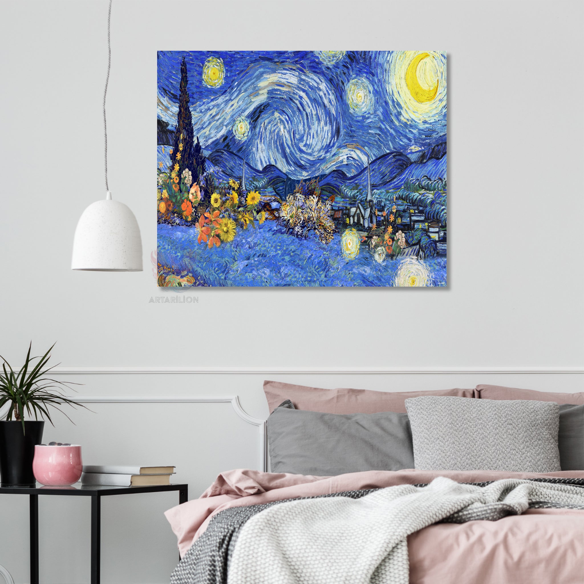 Van Gogh Van-gogh-123 Klasik Kanvas Tablo