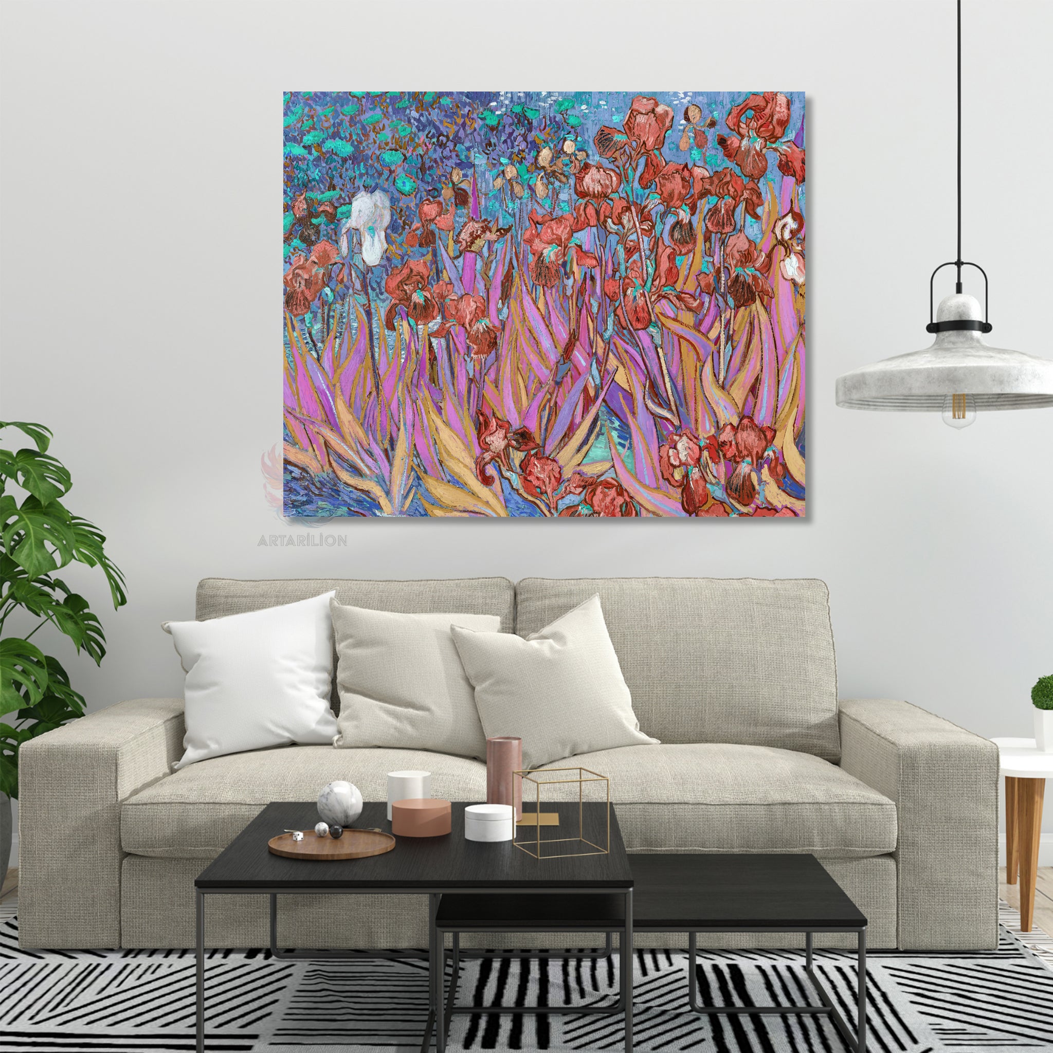 Van Gogh Van-gogh-126 Klasik Kanvas Tablo
