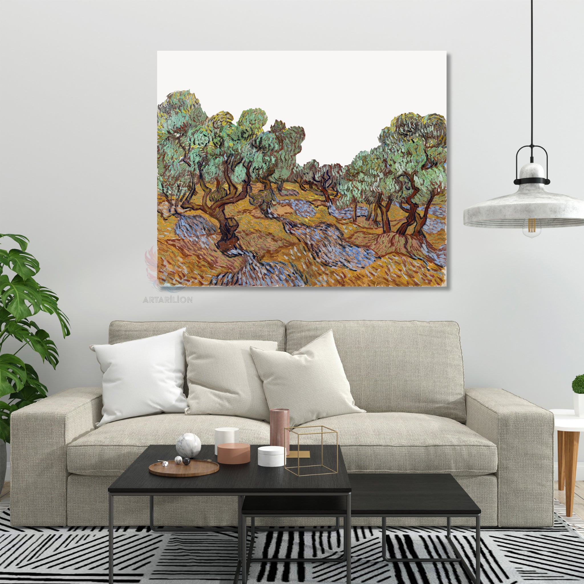 Van Gogh Van-gogh-13 Klasik Kanvas Tablo