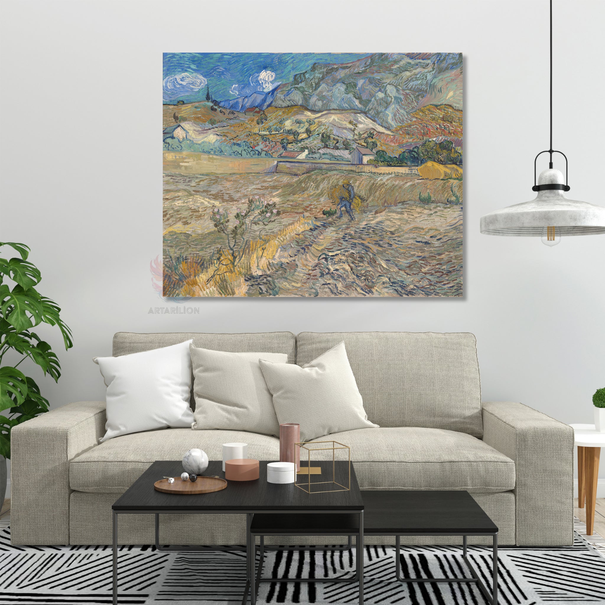 Van Gogh Van-gogh-130 Klasik Kanvas Tablo