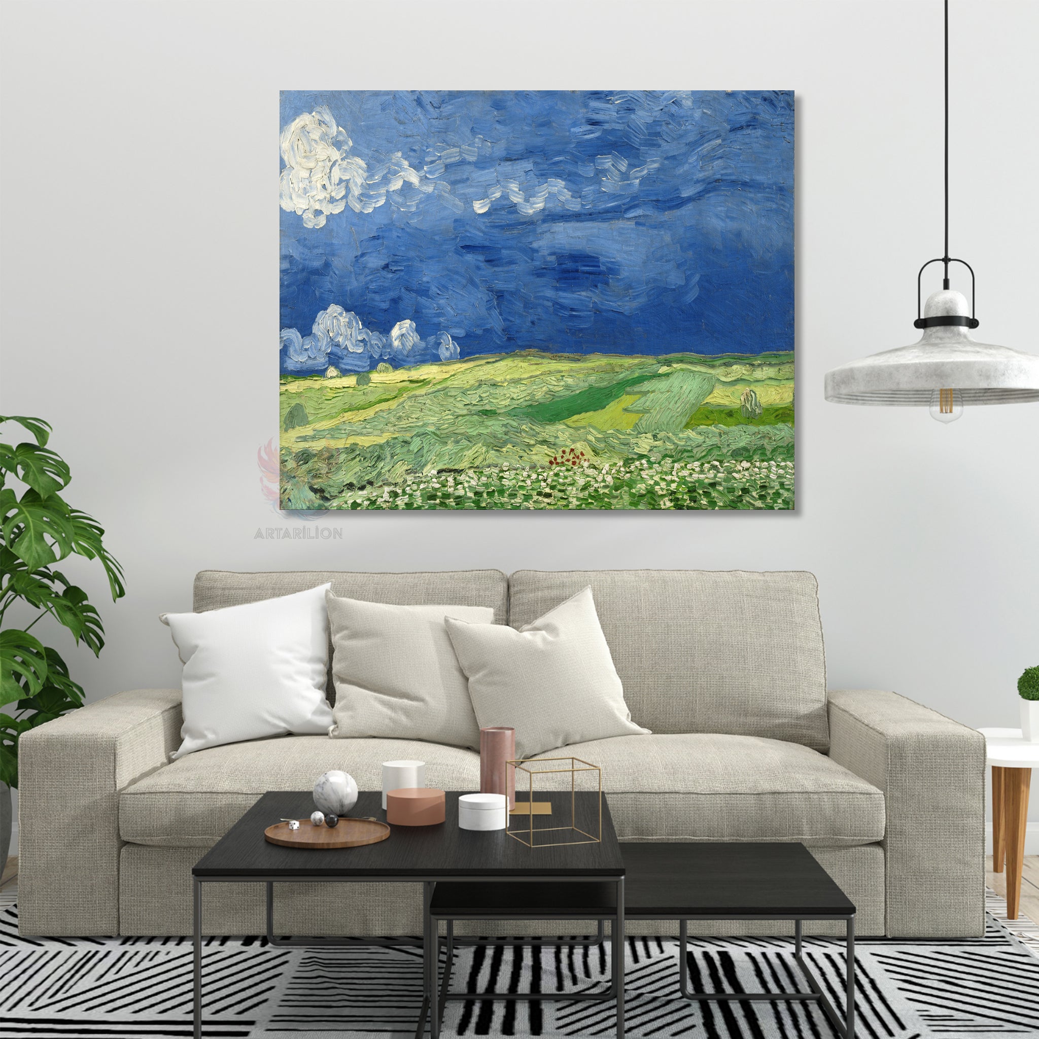 Van Gogh Van-gogh-131 Klasik Kanvas Tablo