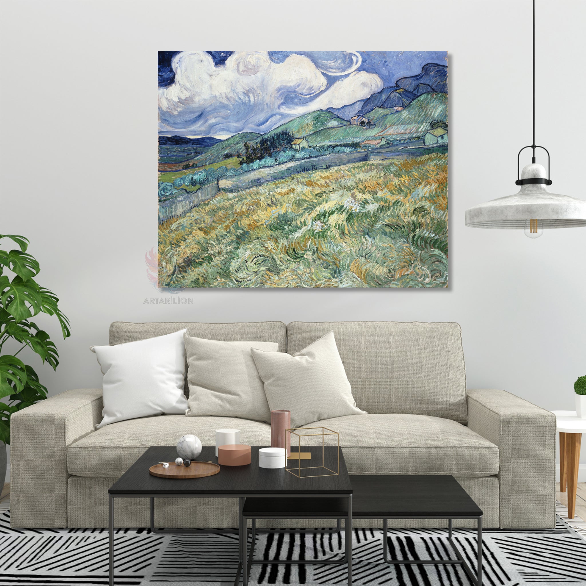 Van Gogh Van-gogh-132 Klasik Kanvas Tablo