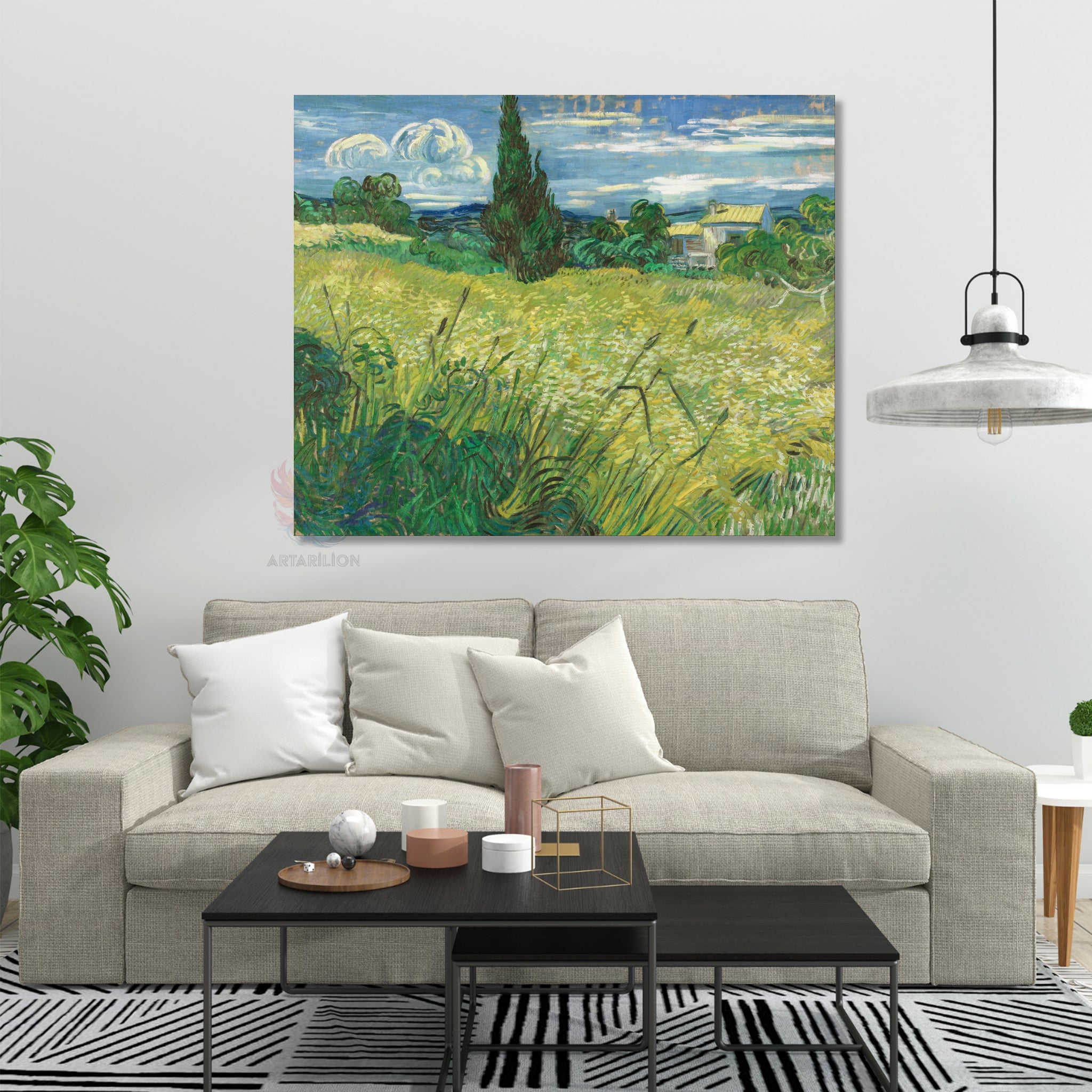 Van Gogh Van-gogh-133 Klasik Kanvas Tablo