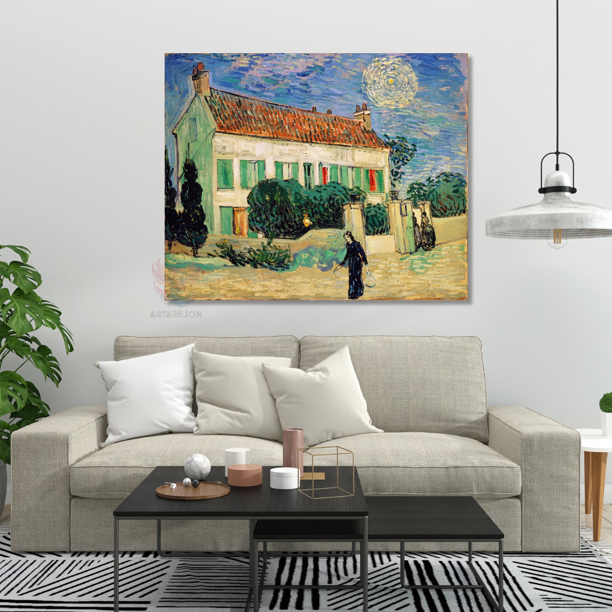 Van Gogh Van-gogh-134 Klasik Kanvas Tablo