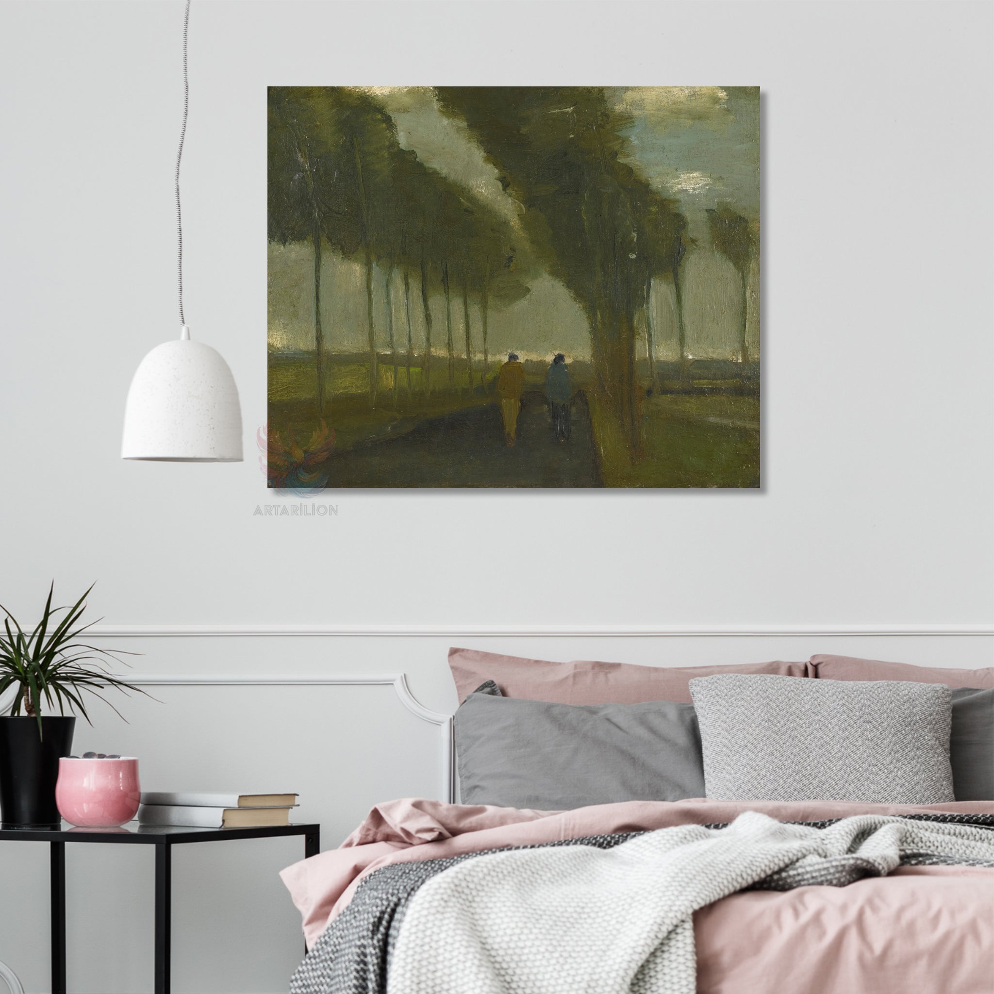 Van Gogh Yağlı Boya Görünümlü Klasik Kanvas Tablo